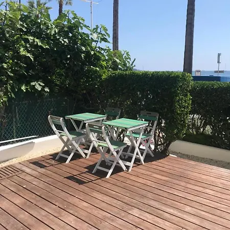 公寓 Exclusive Seafront Gem - Direct Beach Access - Terrace - Private Parking - 8 People - Juan-Les-Pins
